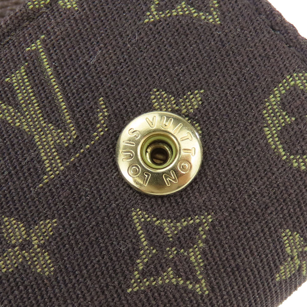 LOUIS VUITTON Key case Key holder M92431 Monogram mini run Ebene Multicles4