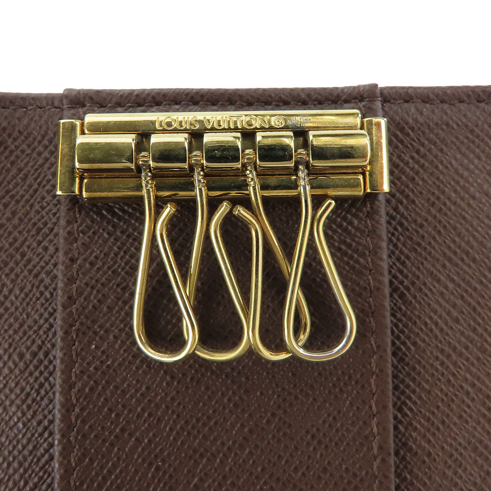 LOUIS VUITTON Key case Key holder M92431 Monogram mini run Ebene Multicles4