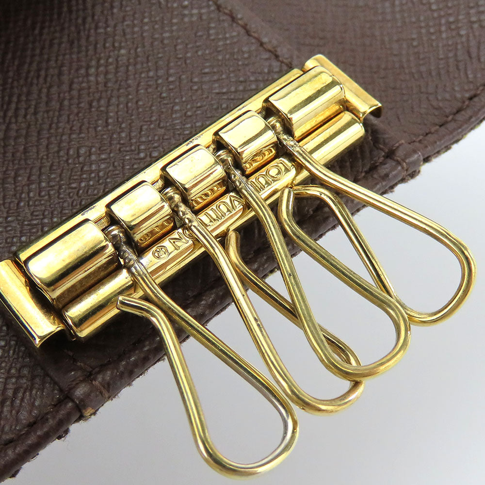 LOUIS VUITTON Key case Key holder M92431 Monogram mini run Ebene Multicles4