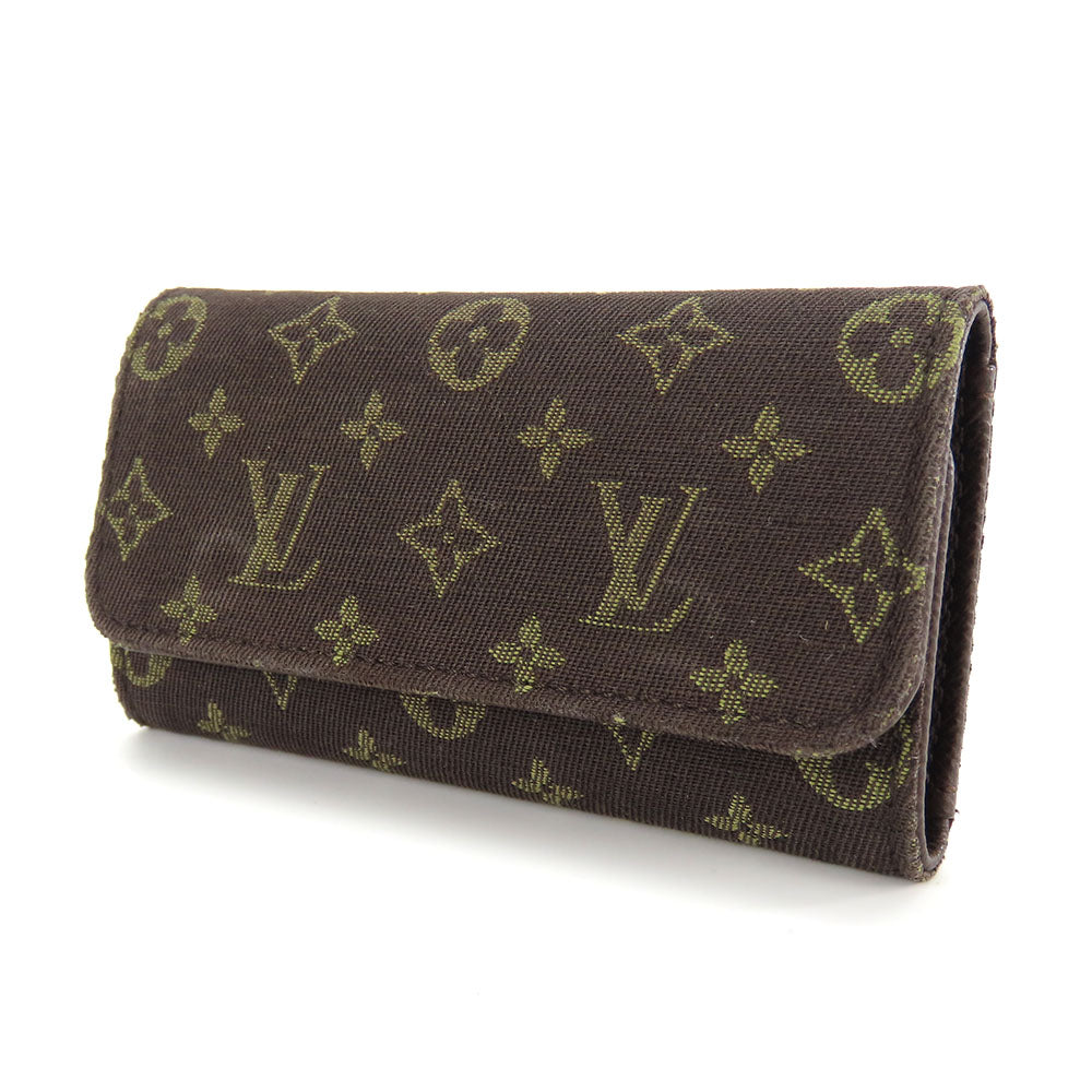 LOUIS VUITTON Key case Key holder M92431 Monogram mini run Ebene Multicles4