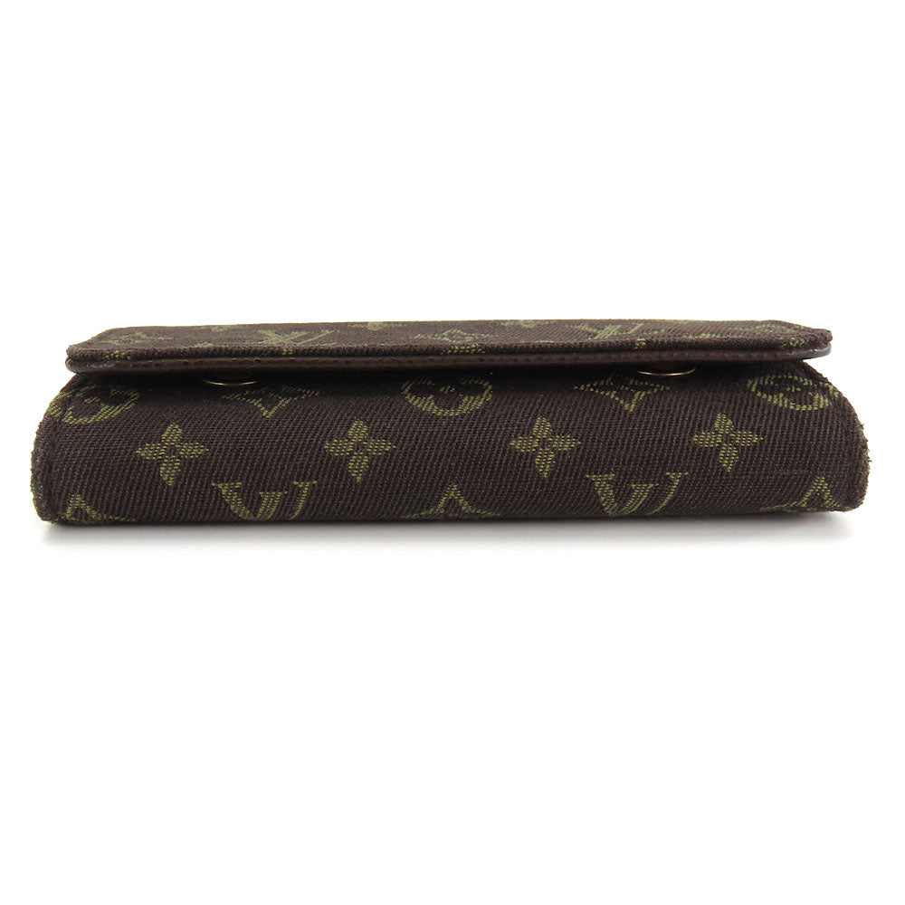LOUIS VUITTON Key case Key holder M92431 Monogram mini run Ebene Multicles4