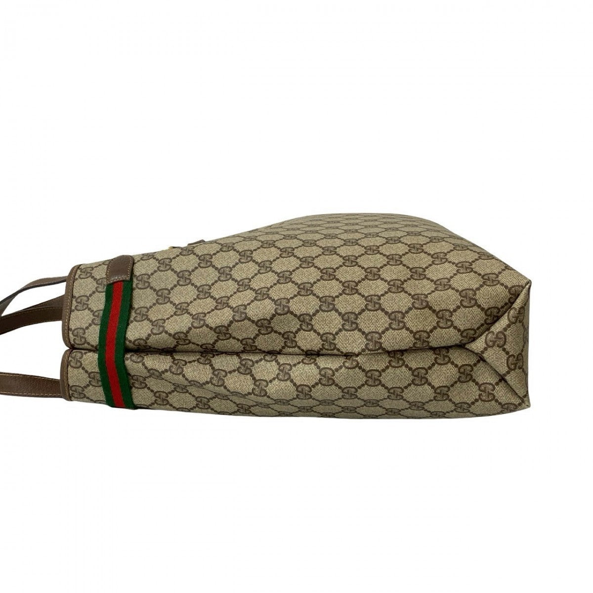 GUCCI Tote Bag leather Brown Sherry line