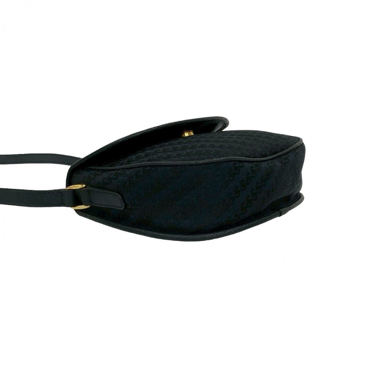 GUCCI Shoulder Bag leather Navy