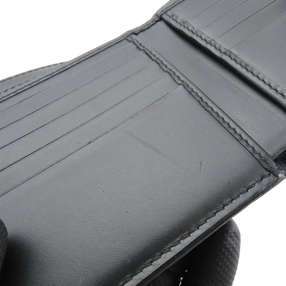 GUCCI Bifold Wallet 406925 Sima leather black