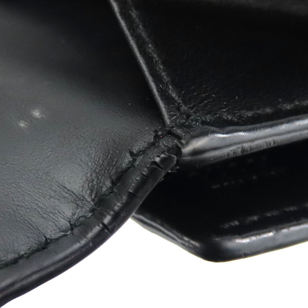 GUCCI Bifold Wallet 406925 Sima leather black