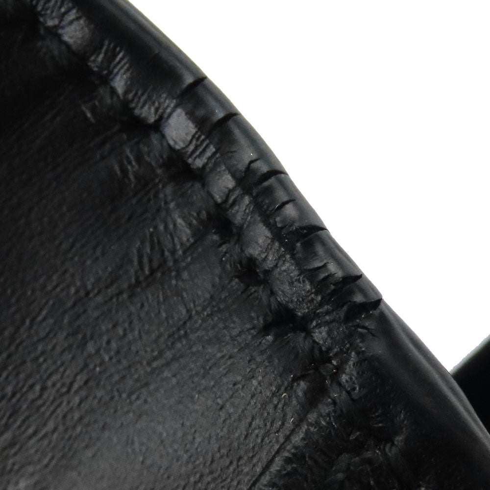 GUCCI Bifold Wallet 406925 Sima leather black