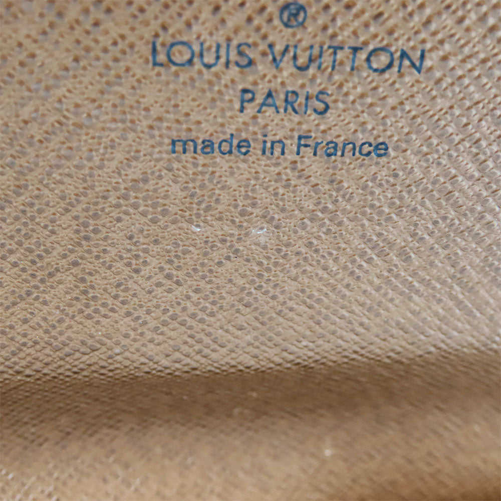 LOUIS VUITTON Long Wallet Purse M60531 Monogram Brown Portefeuille Sara
