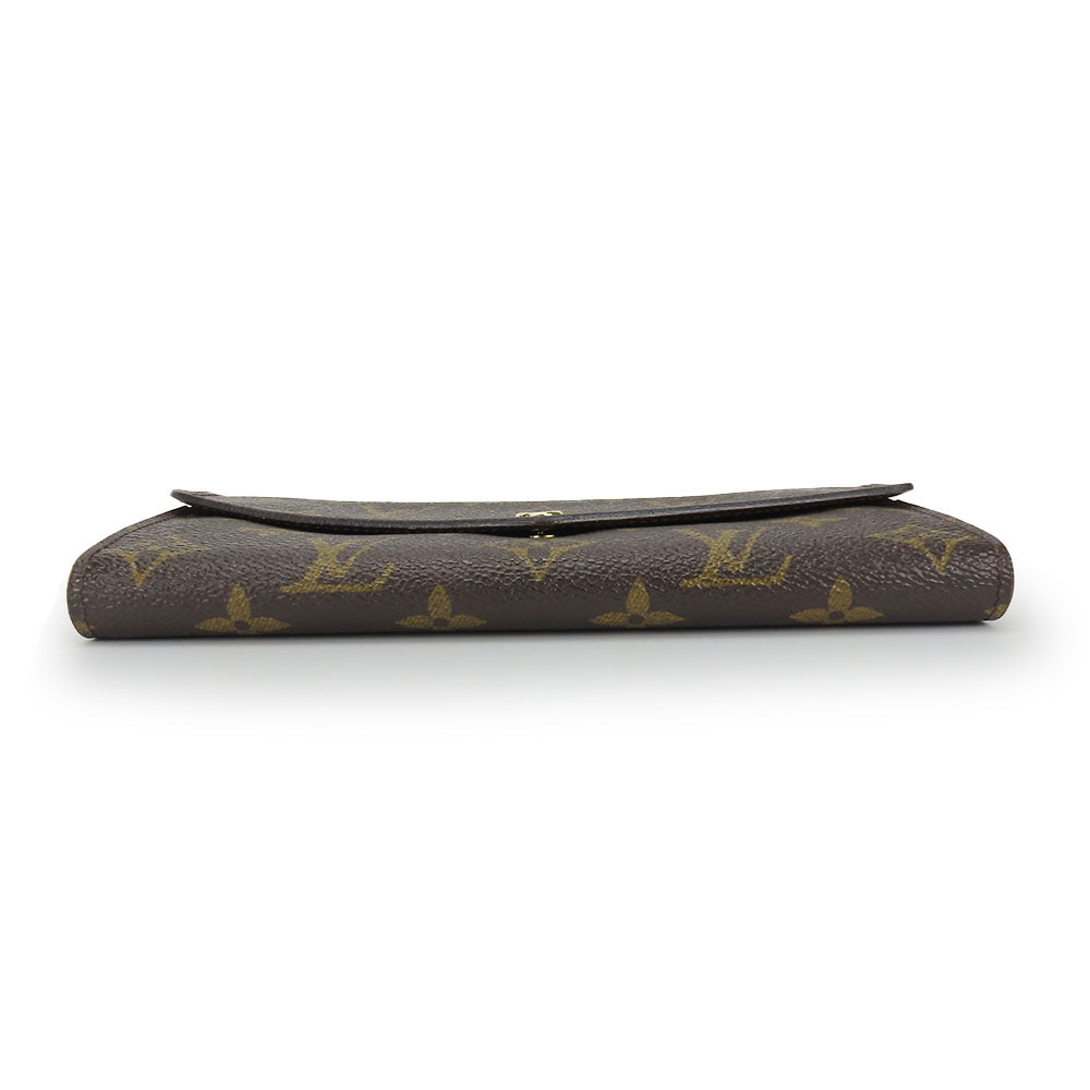LOUIS VUITTON Long Wallet Purse M60531 Monogram Brown Portefeuille Sara