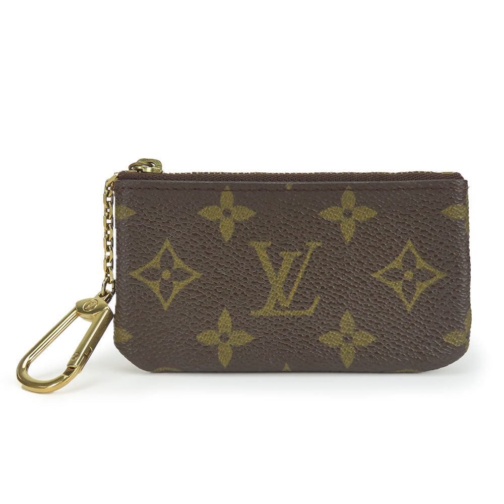 LOUIS VUITTON Coin case M62650 Monogram Brown Pochette Kle