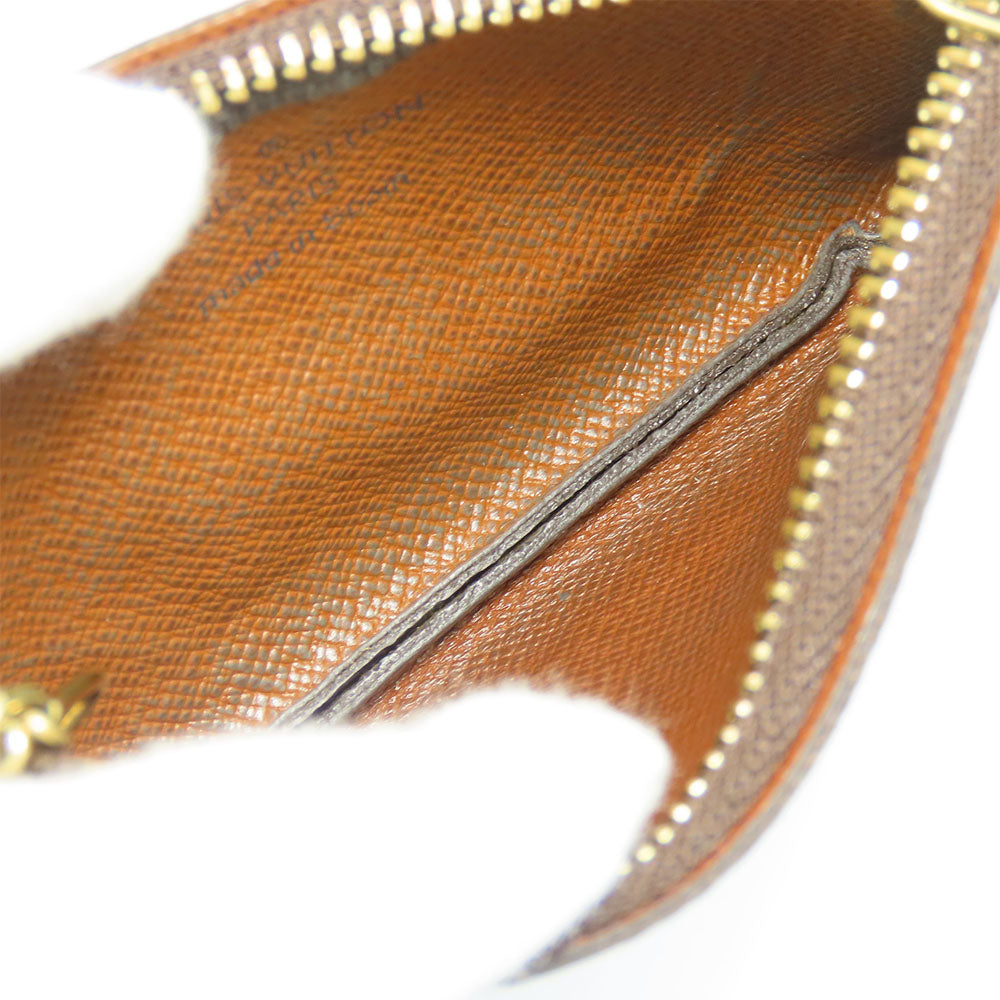 LOUIS VUITTON Coin case M62650 Monogram Brown Pochette Kle