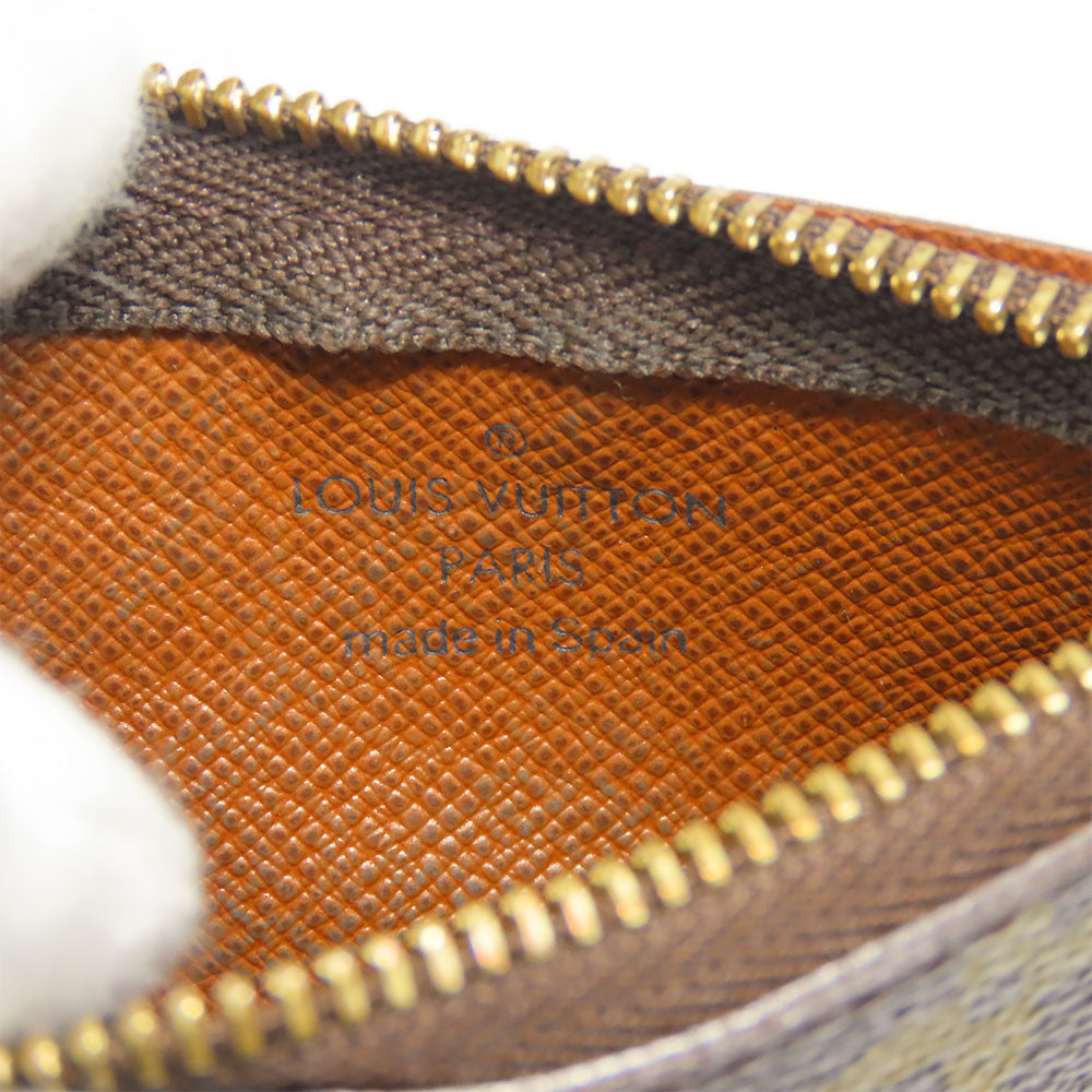 LOUIS VUITTON Coin case M62650 Monogram Brown Pochette Kle