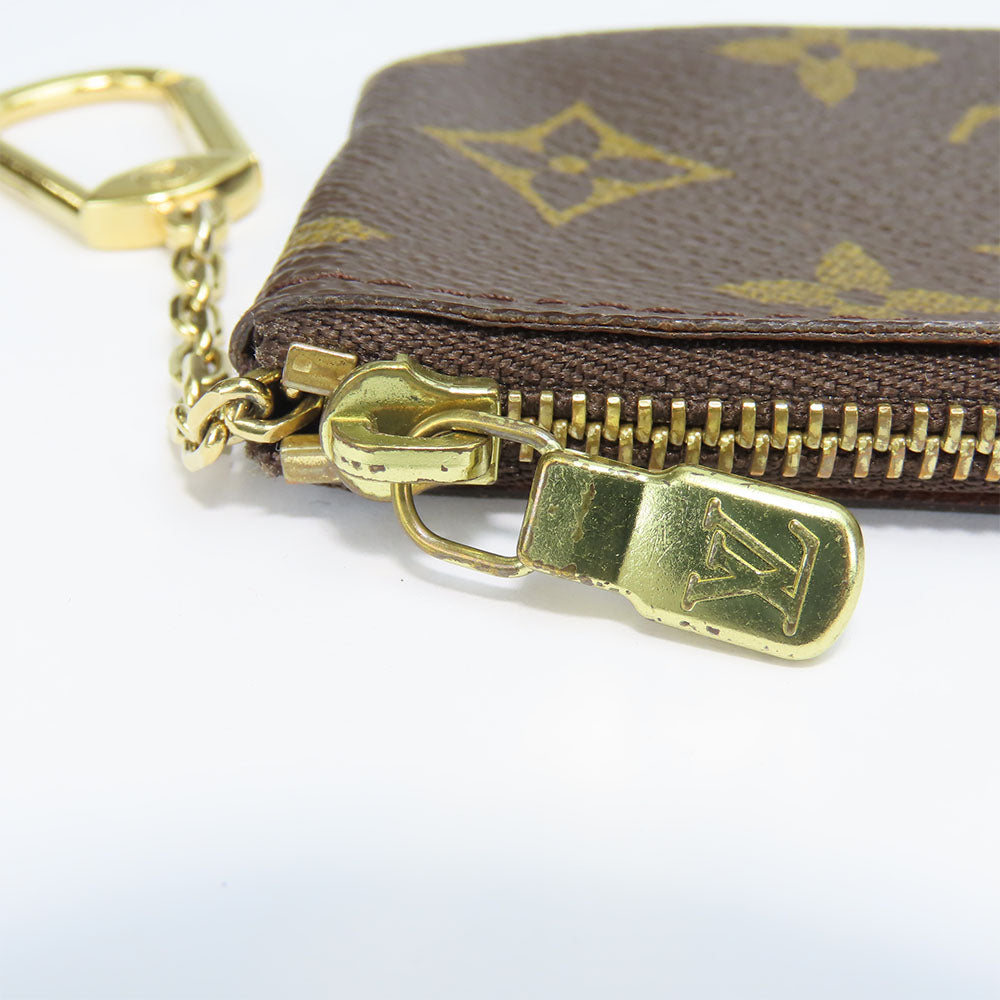 LOUIS VUITTON Coin case M62650 Monogram Brown Pochette Kle