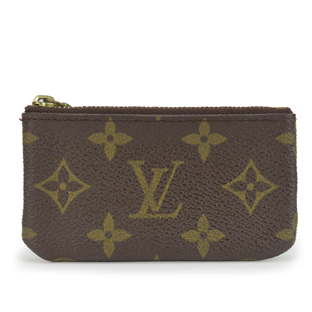 LOUIS VUITTON Coin case M62650 Monogram Brown Pochette Kle