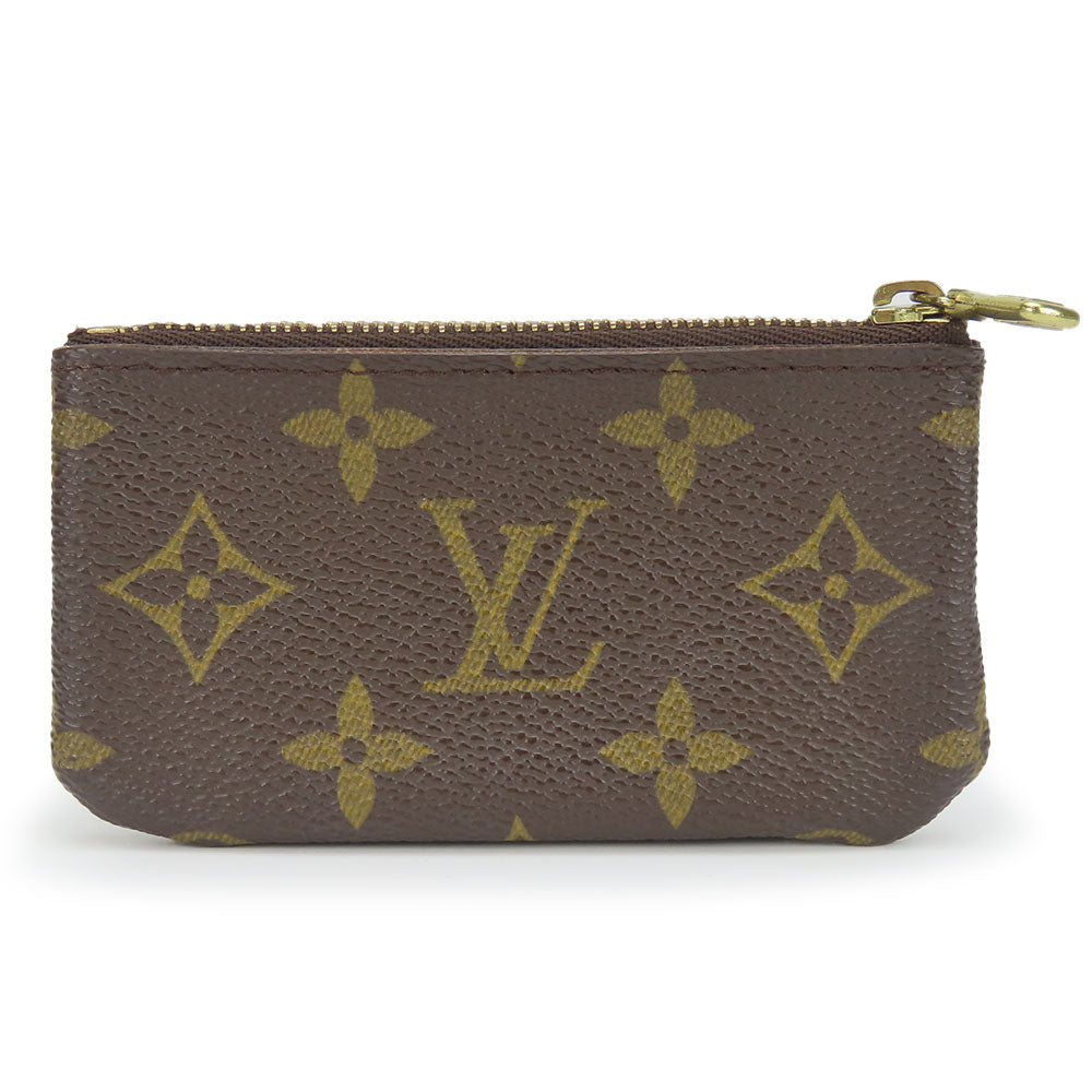 LOUIS VUITTON Coin case M62650 Monogram Brown Pochette Kle
