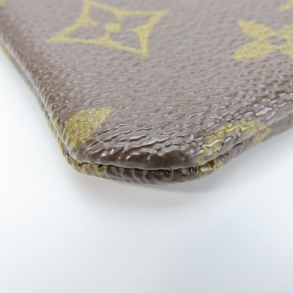LOUIS VUITTON Coin case M62650 Monogram Brown Pochette Kle