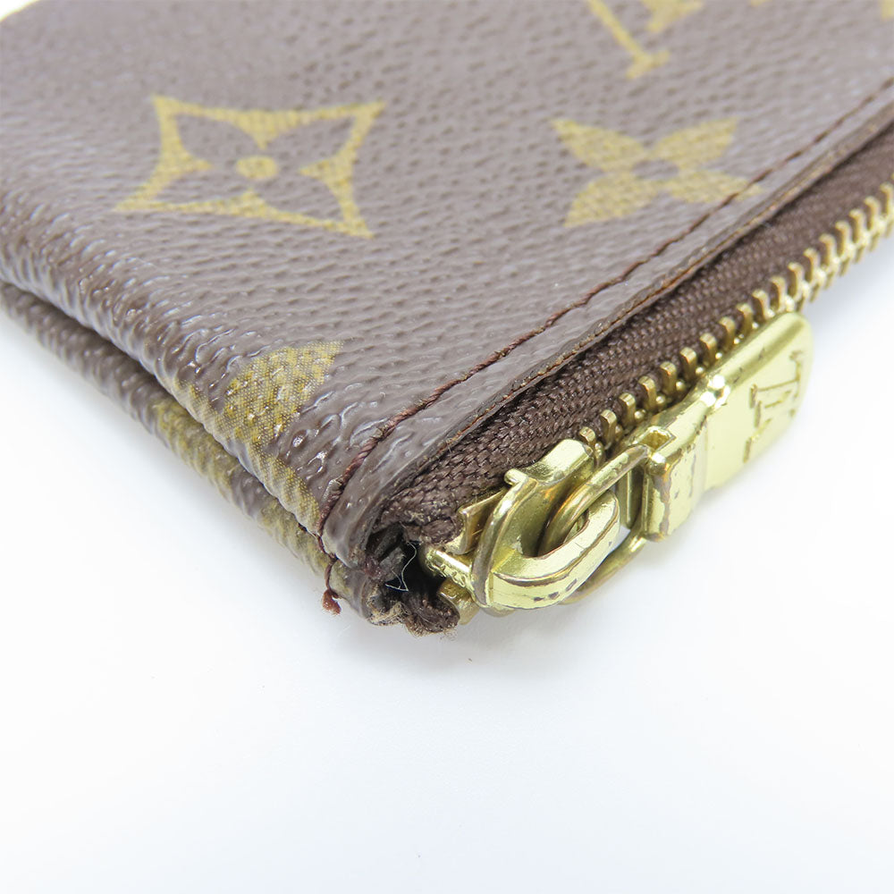 LOUIS VUITTON Coin case M62650 Monogram Brown Pochette Kle