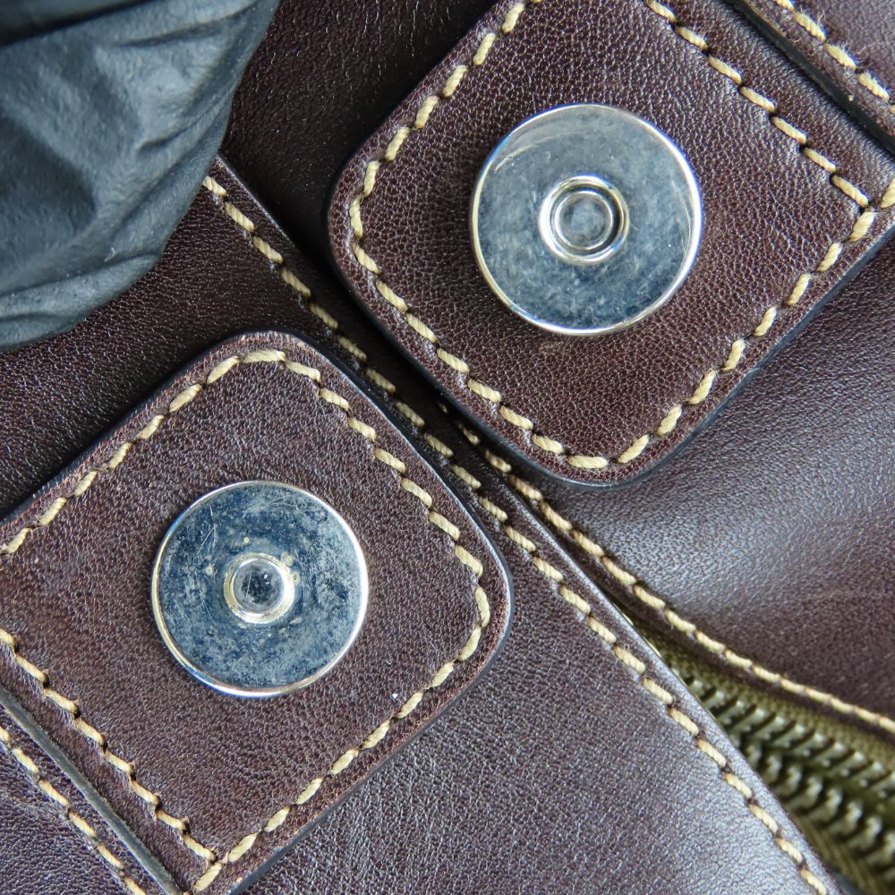 PRADA Tote Bag canvas beige