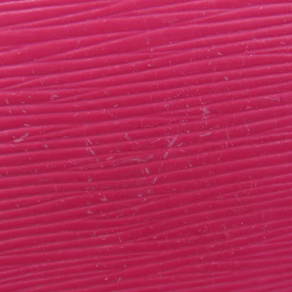 LOUIS VUITTON Long Wallet Purse M61858 Epi Leather Fuchsia Zippy wallet