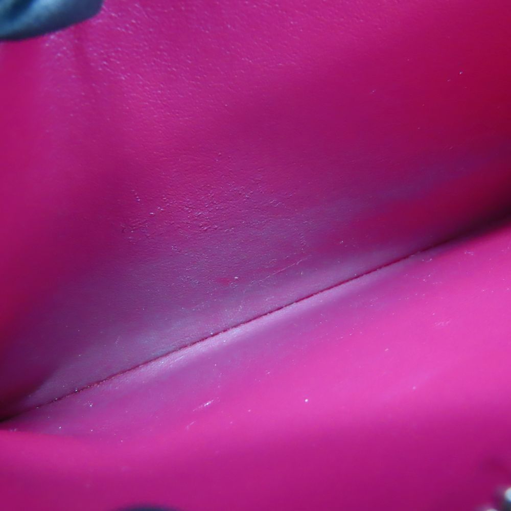LOUIS VUITTON Long Wallet Purse M61858 Epi Leather Fuchsia Zippy wallet