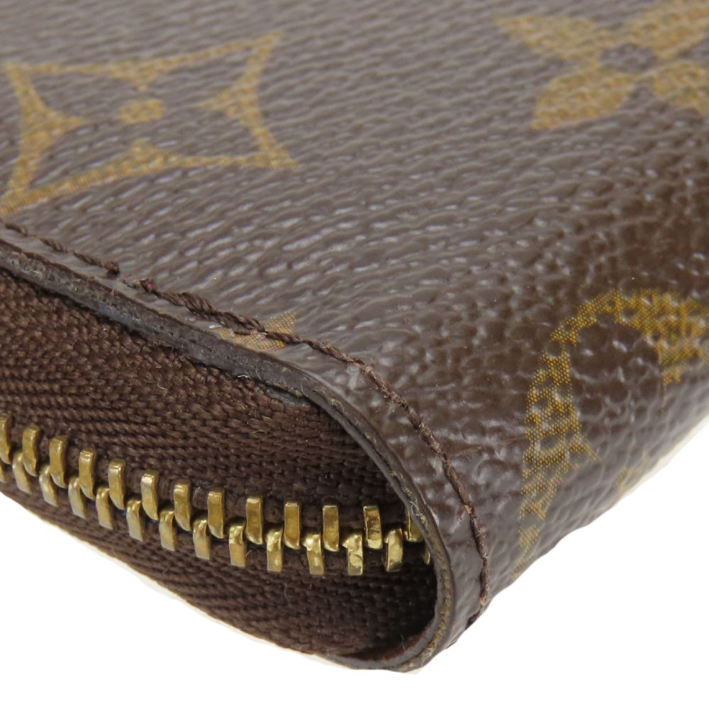 LOUIS VUITTON Coin case M60067 Monogram Brown Zippy coin purse