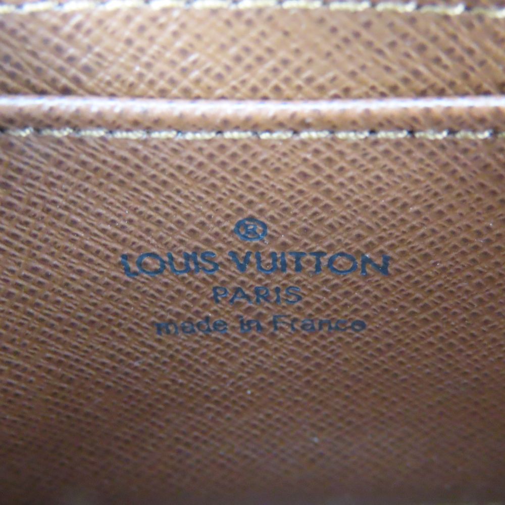 LOUIS VUITTON Coin case M60067 Monogram Brown Zippy coin purse