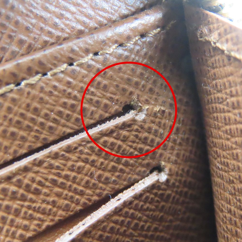 LOUIS VUITTON Coin case M60067 Monogram Brown Zippy coin purse