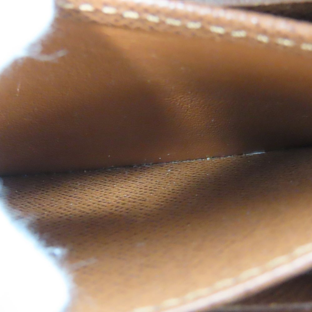 LOUIS VUITTON Coin case M60067 Monogram Brown Zippy coin purse