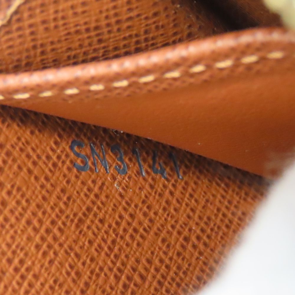 LOUIS VUITTON Coin case M60067 Monogram Brown Zippy coin purse
