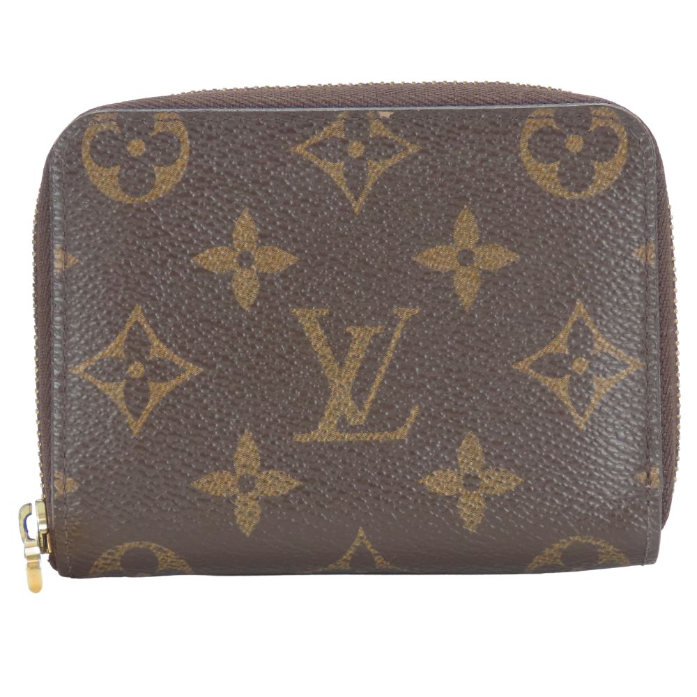 LOUIS VUITTON Coin case M60067 Monogram Brown Zippy coin purse