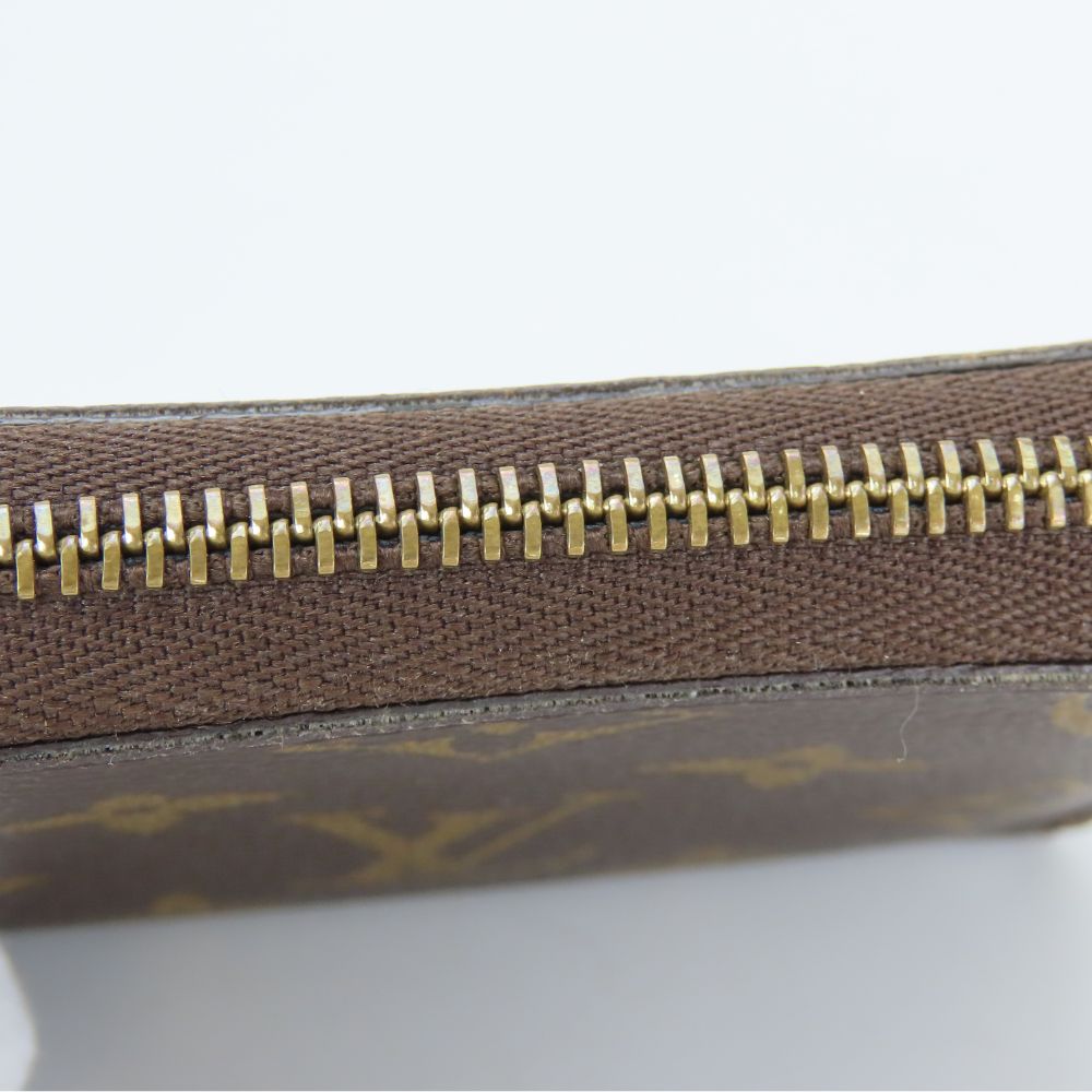LOUIS VUITTON Coin case M60067 Monogram Brown Zippy coin purse