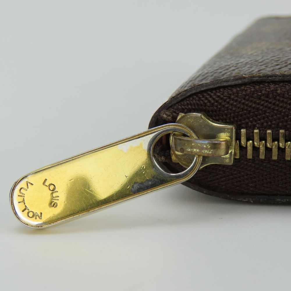 LOUIS VUITTON Coin case M60067 Monogram Brown Zippy coin purse