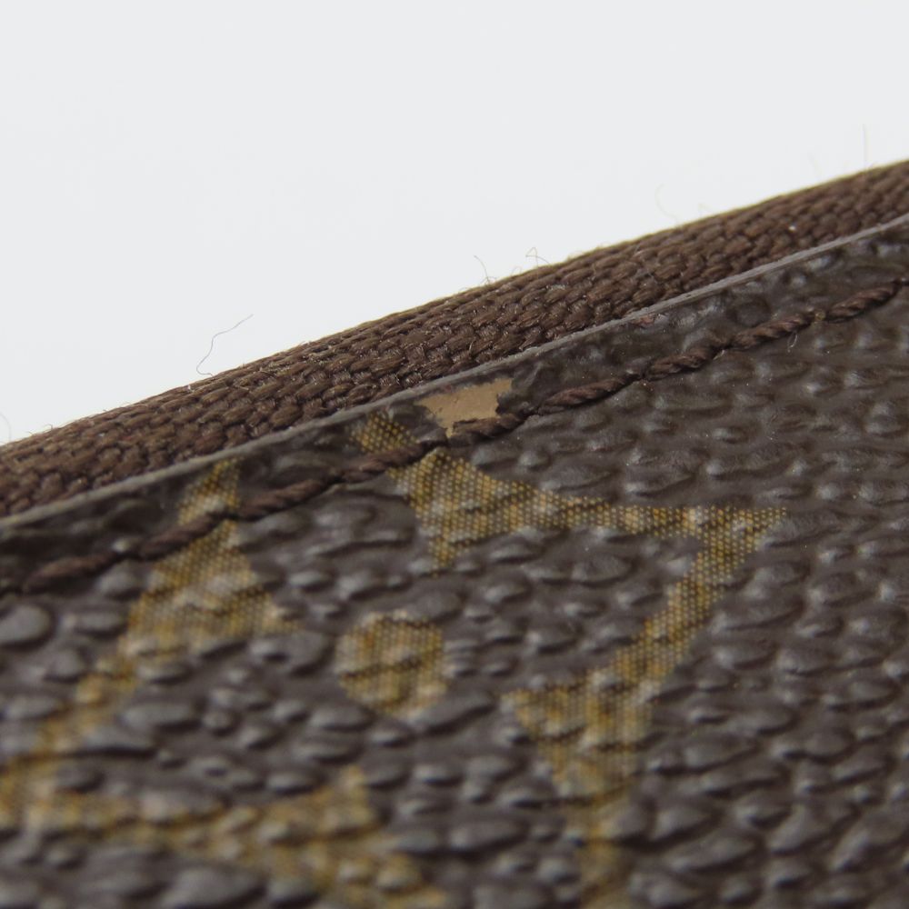 LOUIS VUITTON Coin case M60067 Monogram Brown Zippy coin purse