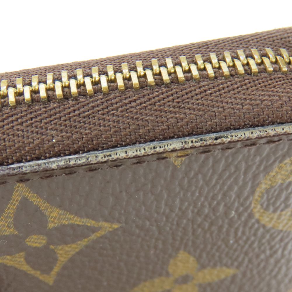LOUIS VUITTON Coin case M60067 Monogram Brown Zippy coin purse