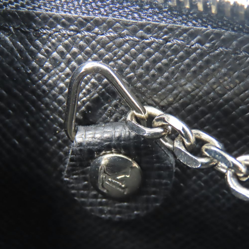 LOUIS VUITTON Coin case M66602 Epi Leather Noir Pochette Cre