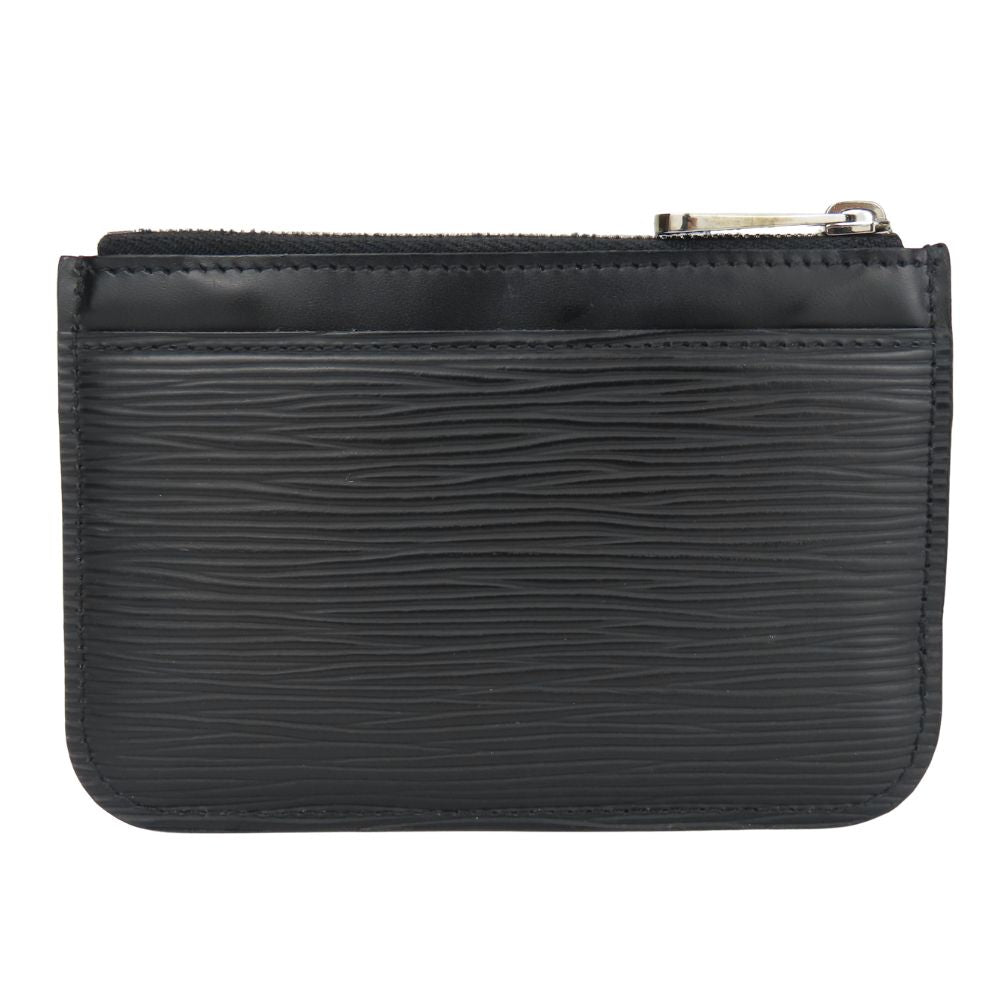LOUIS VUITTON Coin case M66602 Epi Leather Noir Pochette Cre