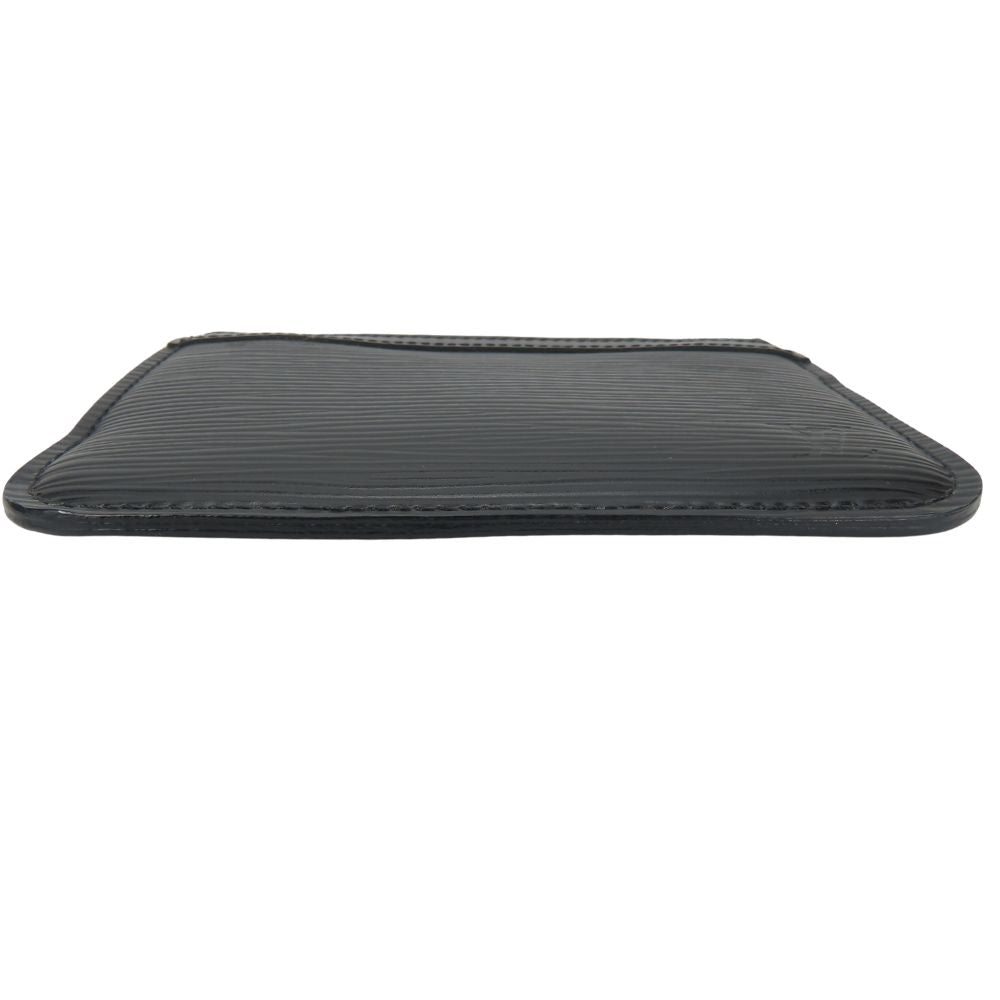 LOUIS VUITTON Coin case M66602 Epi Leather Noir Pochette Cre