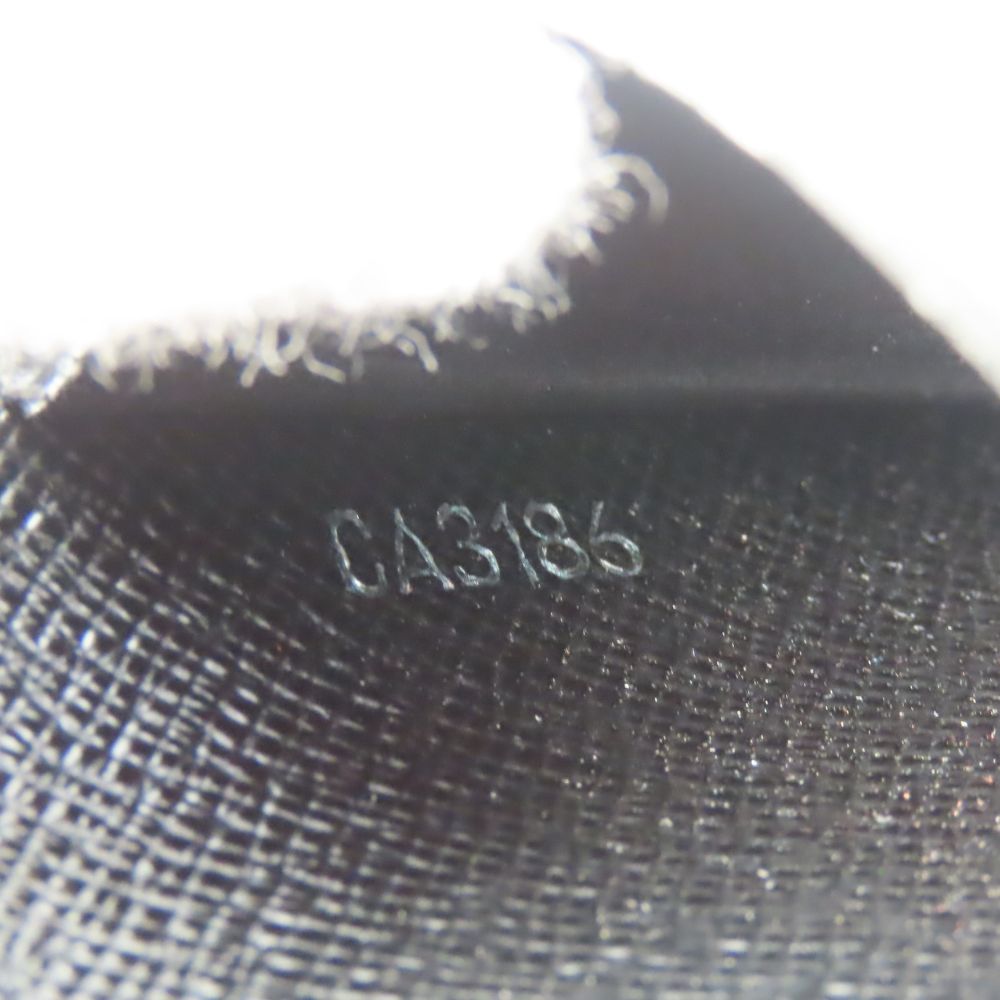 LOUIS VUITTON Card Case M56169 Epi Leather black Anneveld Cult de Visit
