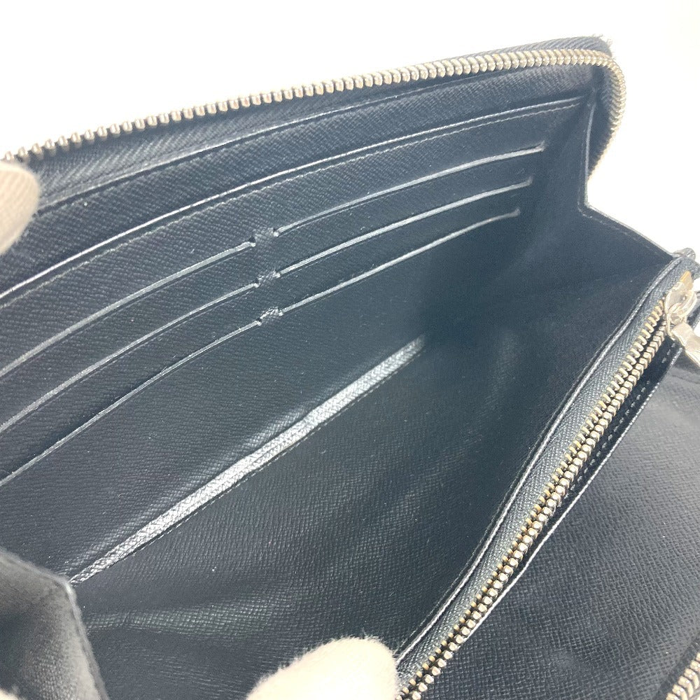 LOUIS VUITTON Long Wallet Purse M63852 Epi Leather black Epi Zippy Organizer