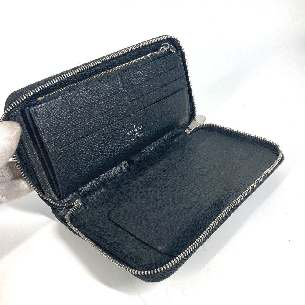 LOUIS VUITTON Long Wallet Purse M63852 Epi Leather black Epi Zippy Organizer