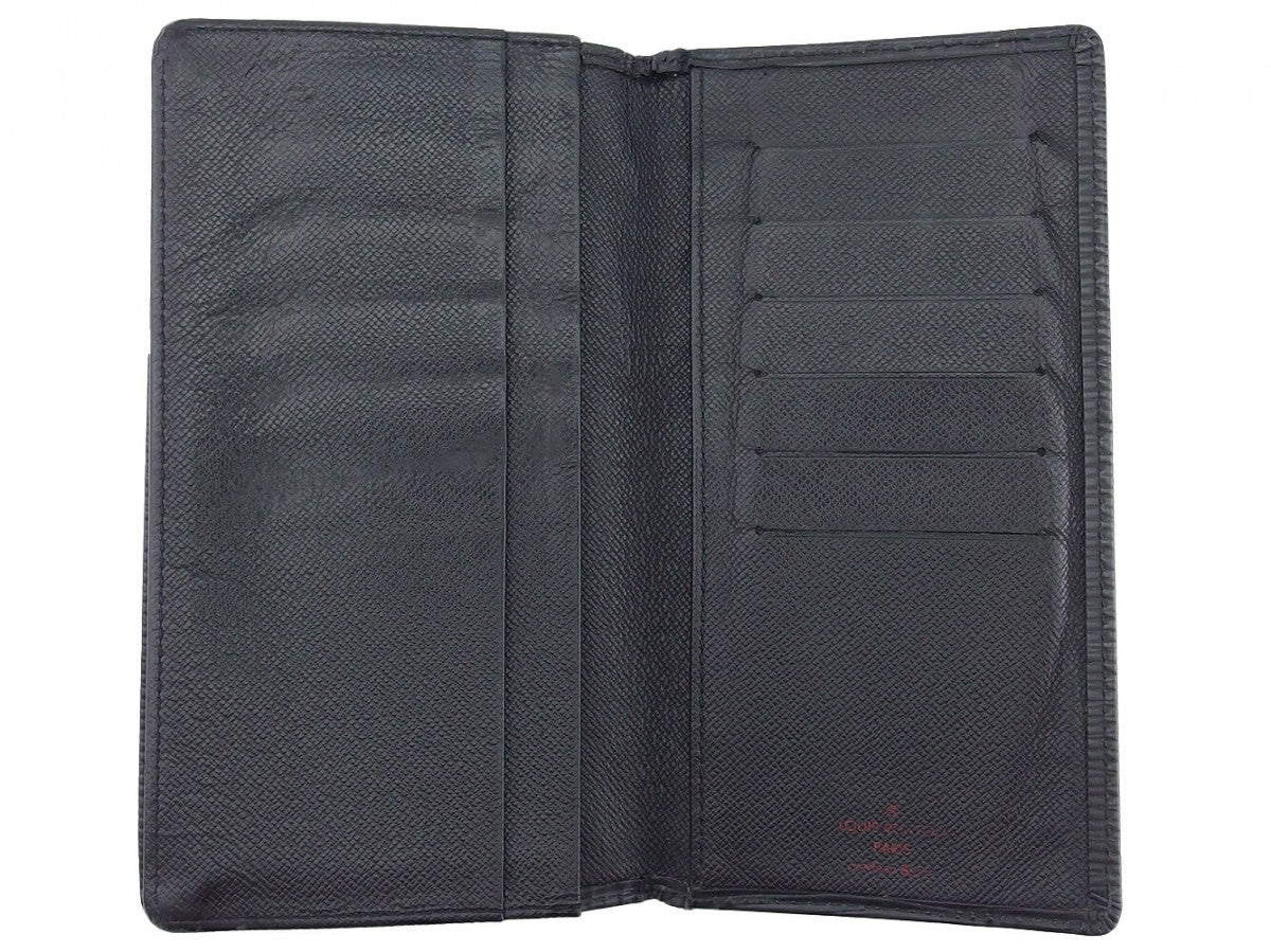 LOUIS VUITTON Bill Compartment M63212 Noir Porte Cartes Credit