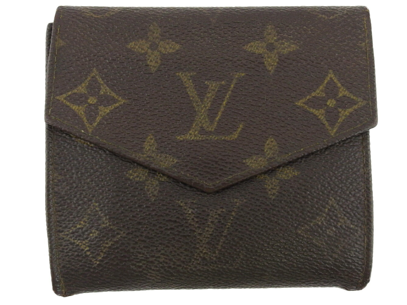 LOUIS VUITTON Bifold Wallet M61660 Brown beige Portonebi (old type)