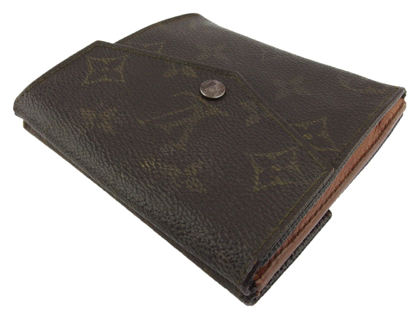 LOUIS VUITTON Bifold Wallet M61660 Brown beige Portonebi (old type)