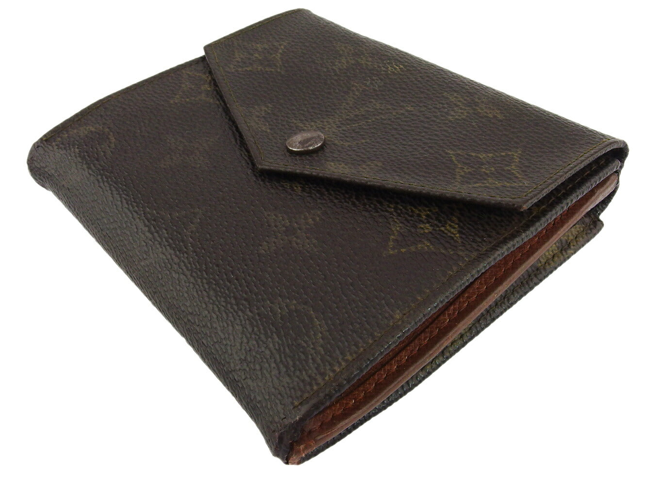 LOUIS VUITTON Bifold Wallet M61660 Brown beige Portonebi (old type)