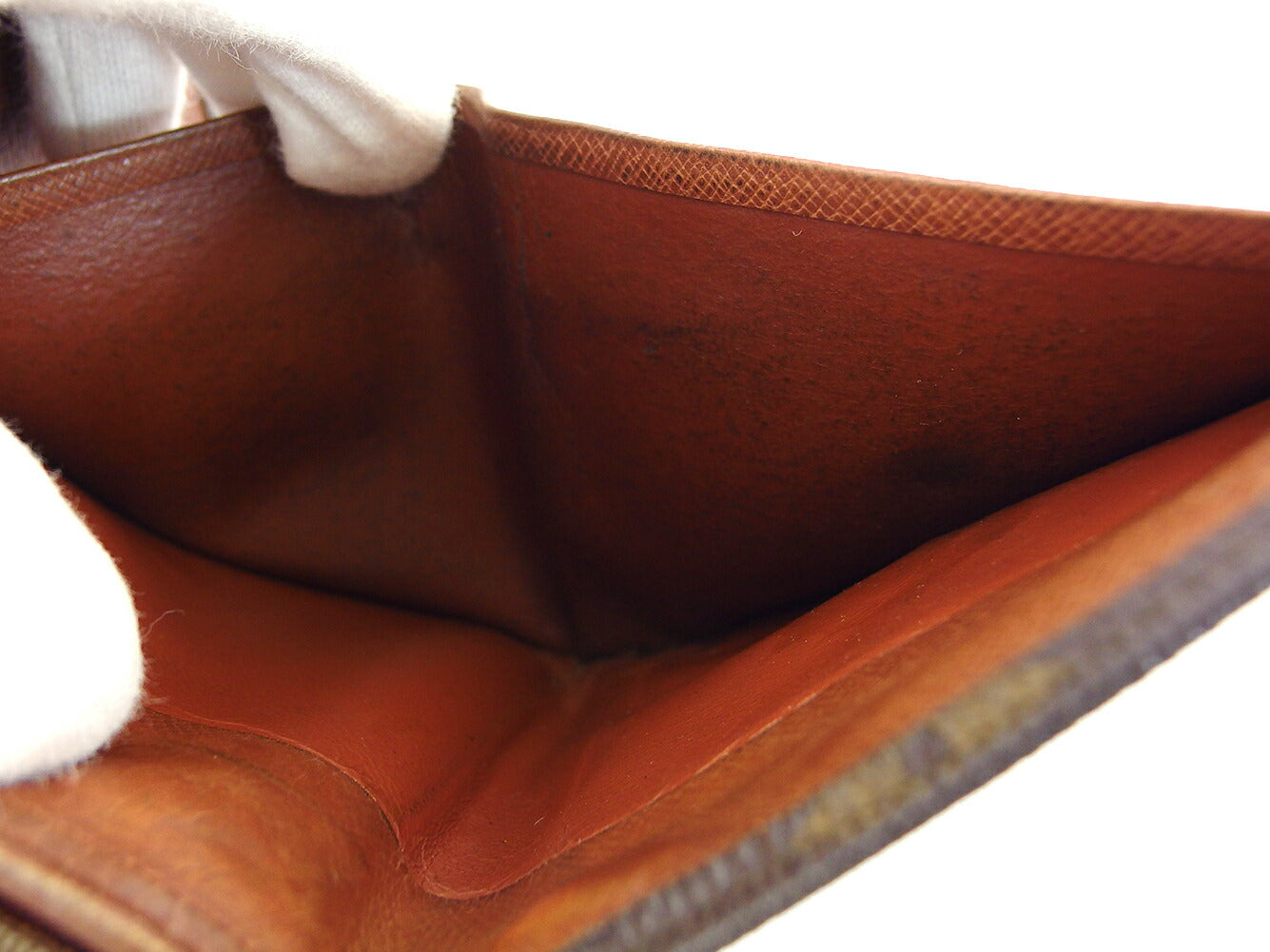 LOUIS VUITTON Bifold Wallet M61660 Brown beige Portonebi (old type)