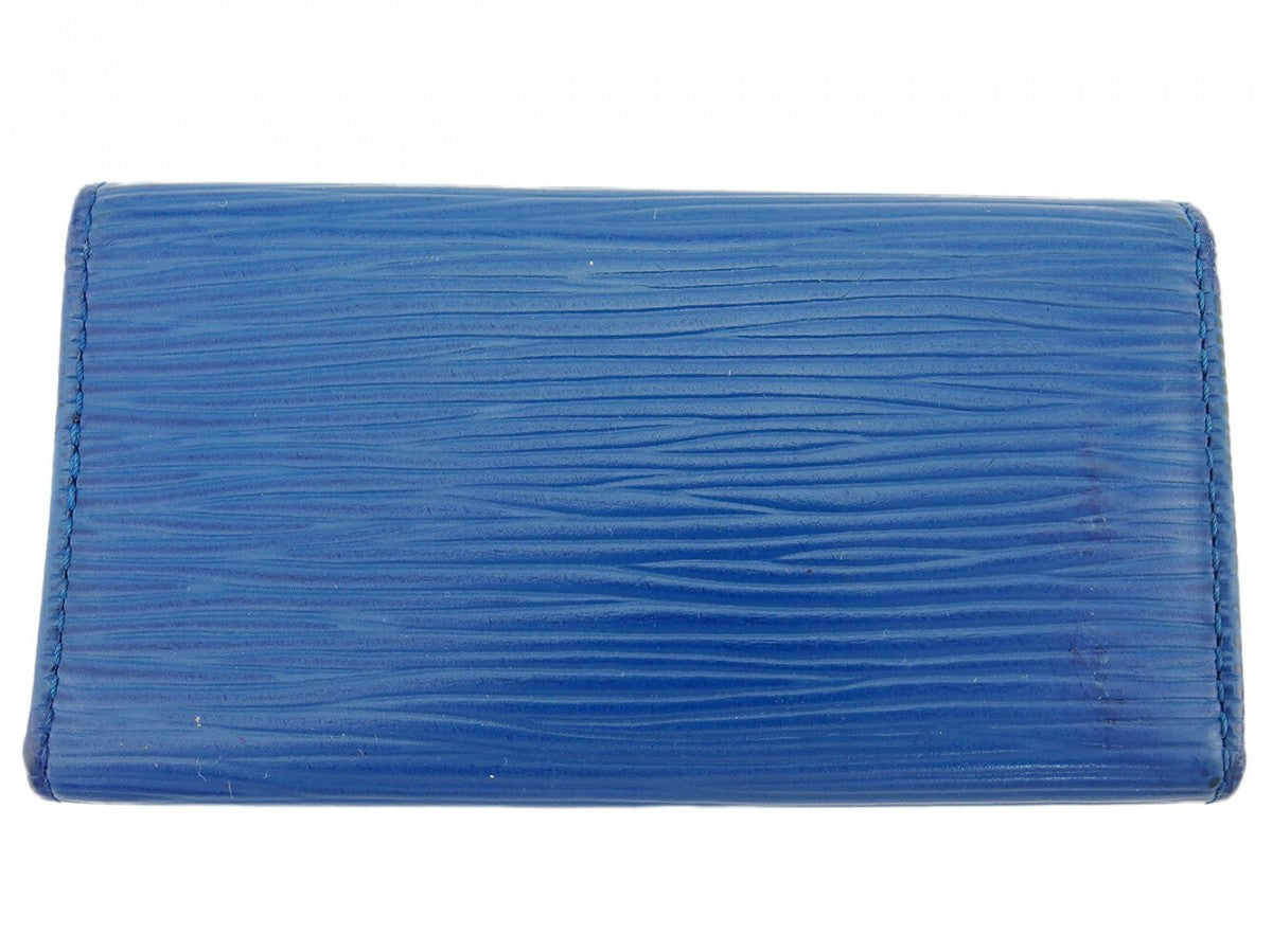 LOUIS VUITTON Key case Key holder M63825 Toledo Blue (discontinued color) /Multicles4