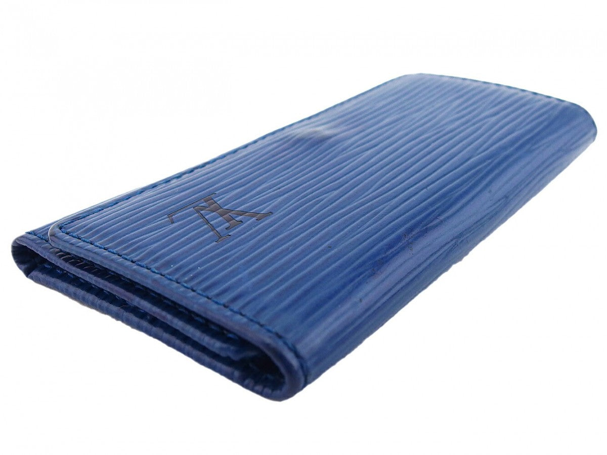 LOUIS VUITTON Key case Key holder M63825 Toledo Blue (discontinued color) /Multicles4