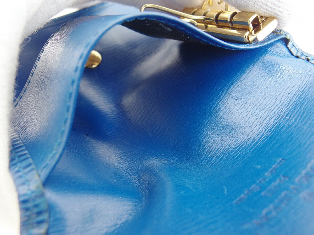 LOUIS VUITTON Key case Key holder M63825 Toledo Blue (discontinued color) /Multicles4