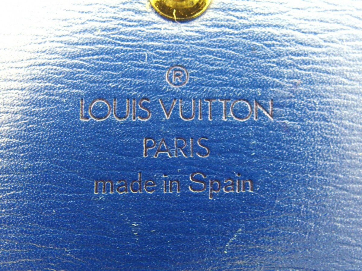 LOUIS VUITTON Key case Key holder M63825 Toledo Blue (discontinued color) /Multicles4