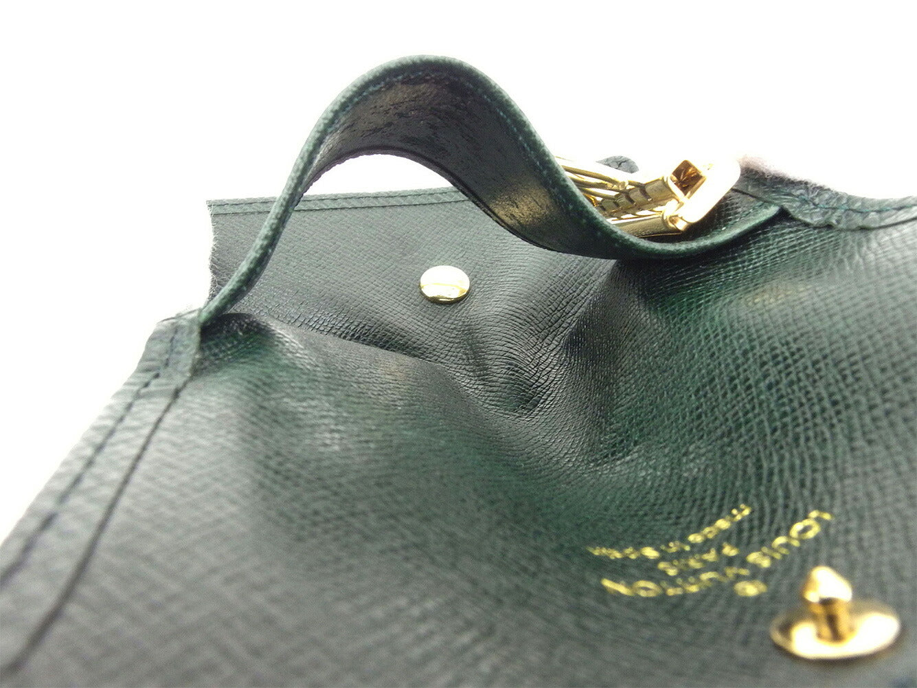 LOUIS VUITTON Key case Key holder M30524 green Multicles4