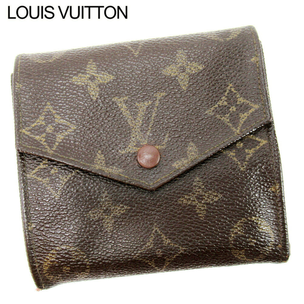 LOUIS VUITTON Bifold Wallet M61660 Brown Portonebi (old type)